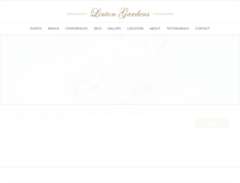 Tablet Screenshot of lintongardens.com.au